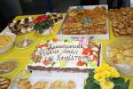 Il rinfresco per la festa